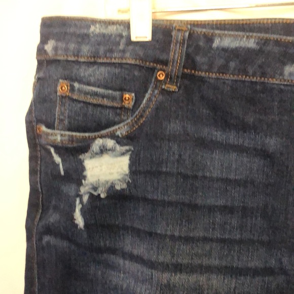 TRUE CRAFT PLUS women’s denim blue shorts. Size 20 W. Super soft stretch. - Picture 10 of 10